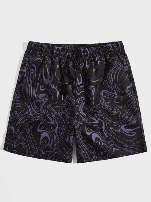 Japanese Brand Print Y2k Shorts DRIP summer Size US 36 / EU 52 - 1 Thumbnail