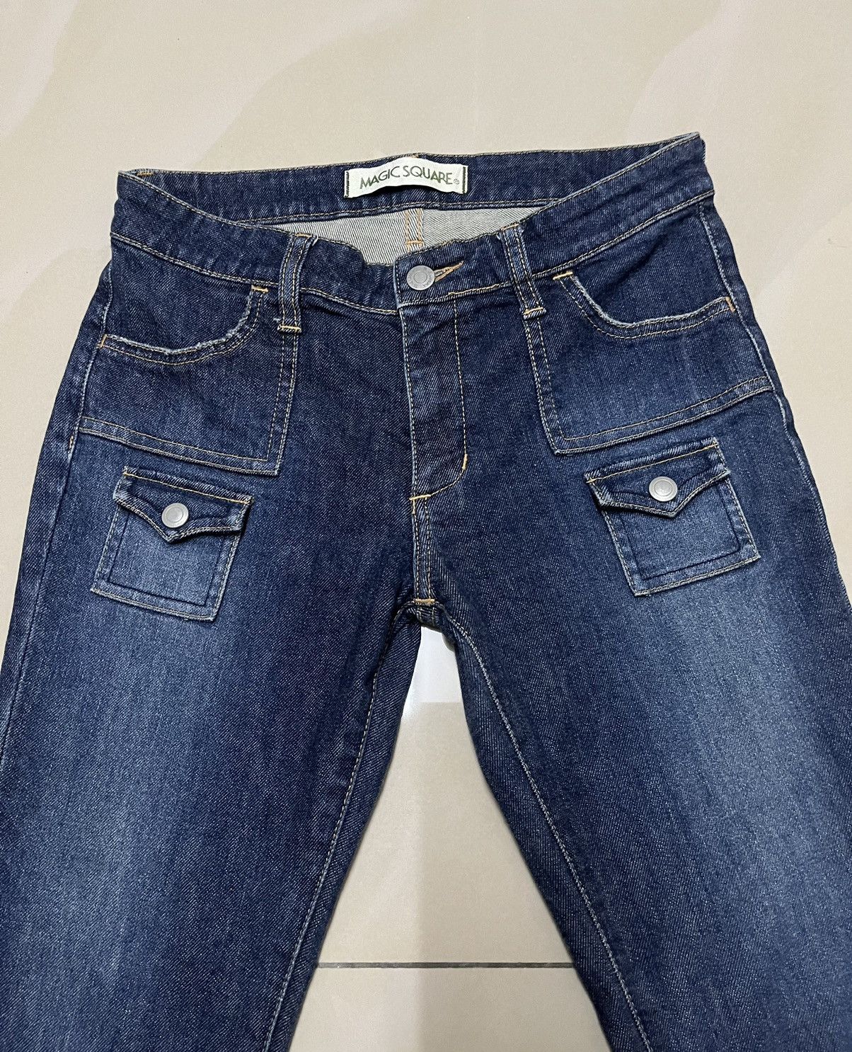 Hysteric Glamour Flare Jeans Magic Square bush pant low rise bootcut Size US 28 / EU 44 - 2 Thumbnail