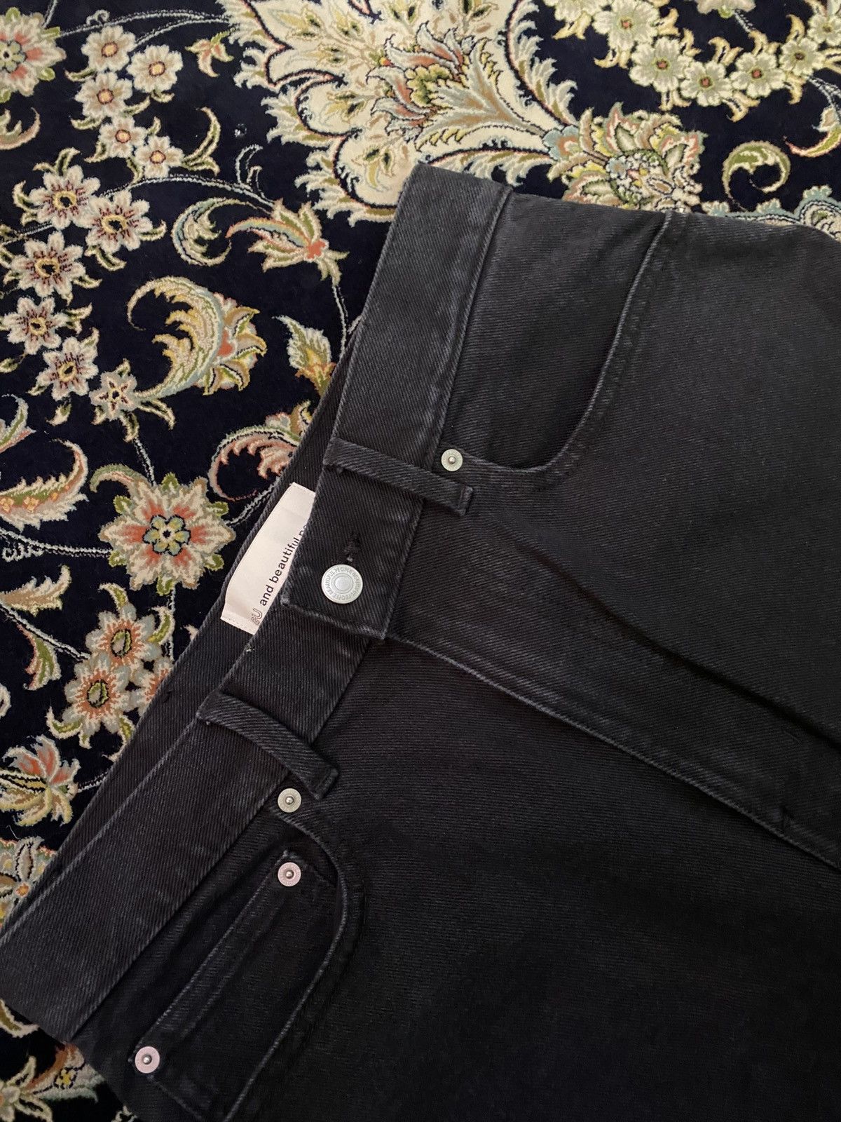 GU GU Beautiful People Brushed Balloon Jeans Size US 29 - 2 Thumbnail