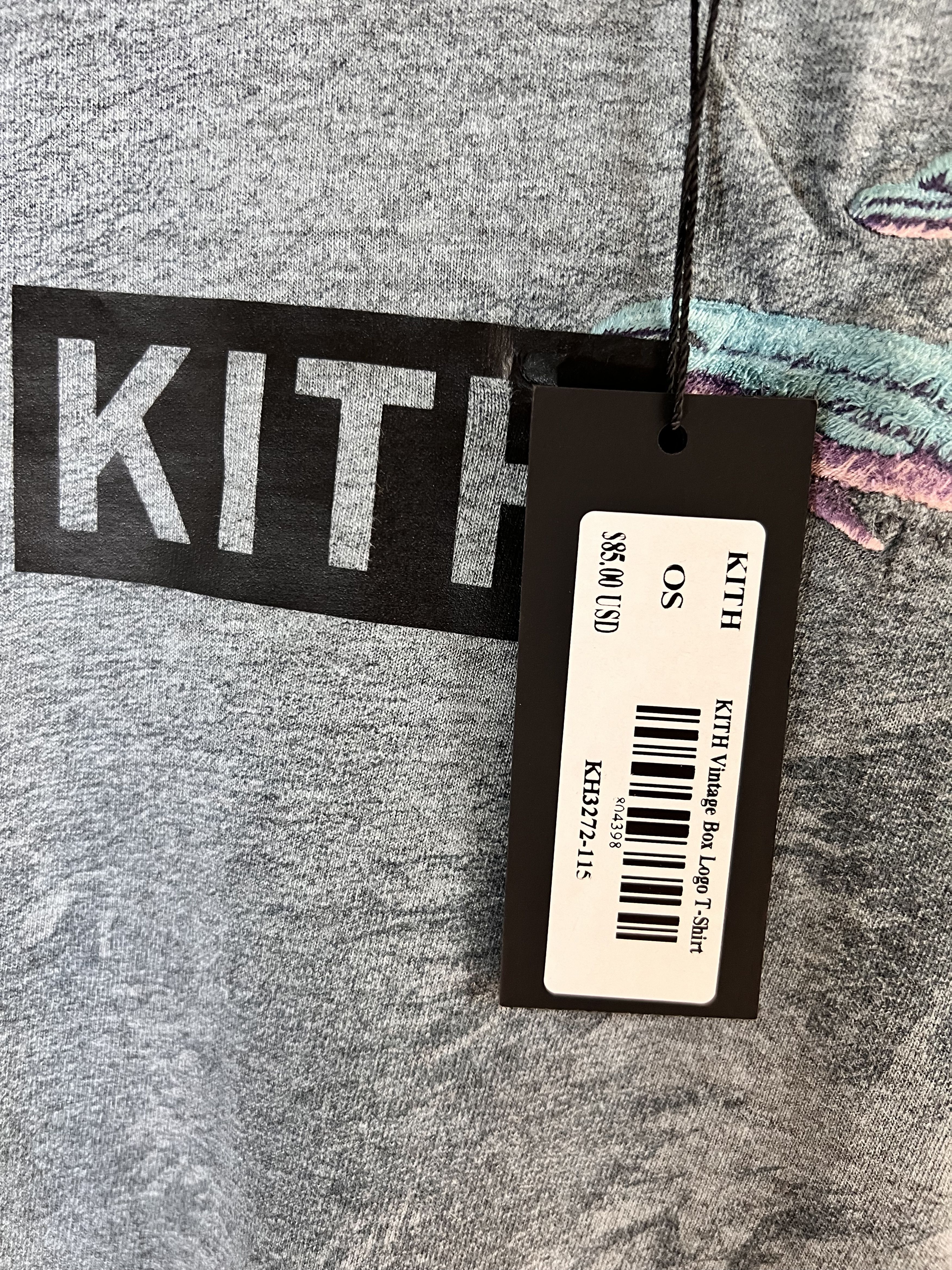 Kith Kith Men's US L Vintage Sealife Signature Box Logo Blue Size US L / EU 52-54 / 3 - 3 Thumbnail