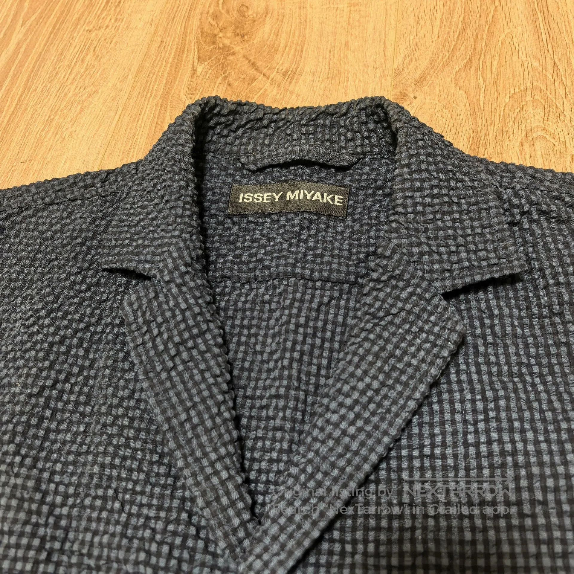 Issey Miyake Issey Miyake Seersucker Blazer Japan. Size US M / EU 48-50 / 2 - 3 Thumbnail