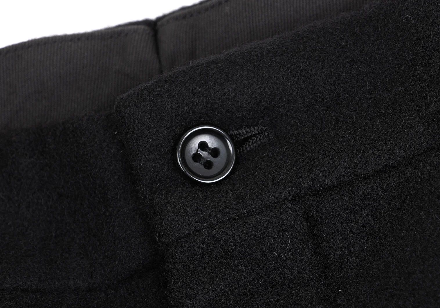 Comme des Garcons Homme Plus Dyed Corduroy Pants in Black, Size L Size US 36 / EU 52 - 3 Thumbnail