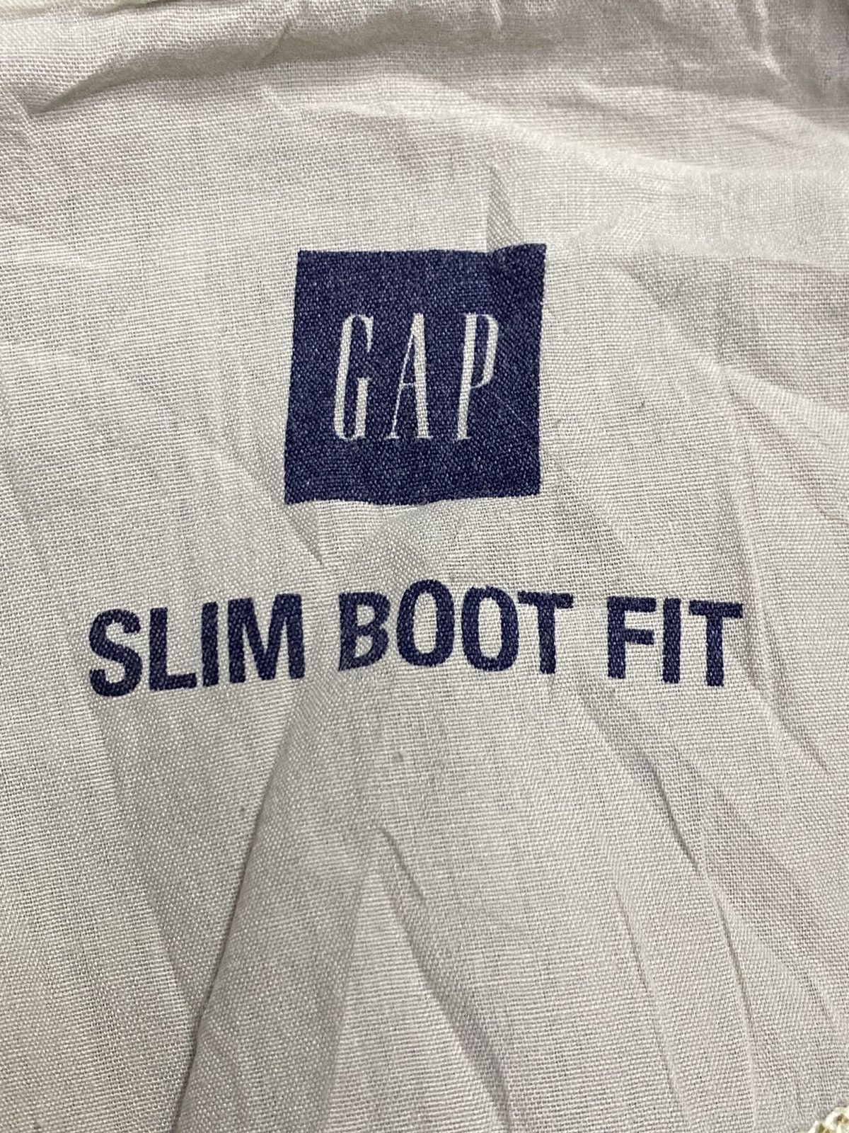 Gap Vintage Gap 1969 Denim Slim Boot Distressed Wide leg Jeans Size US 33 - 15 Thumbnail