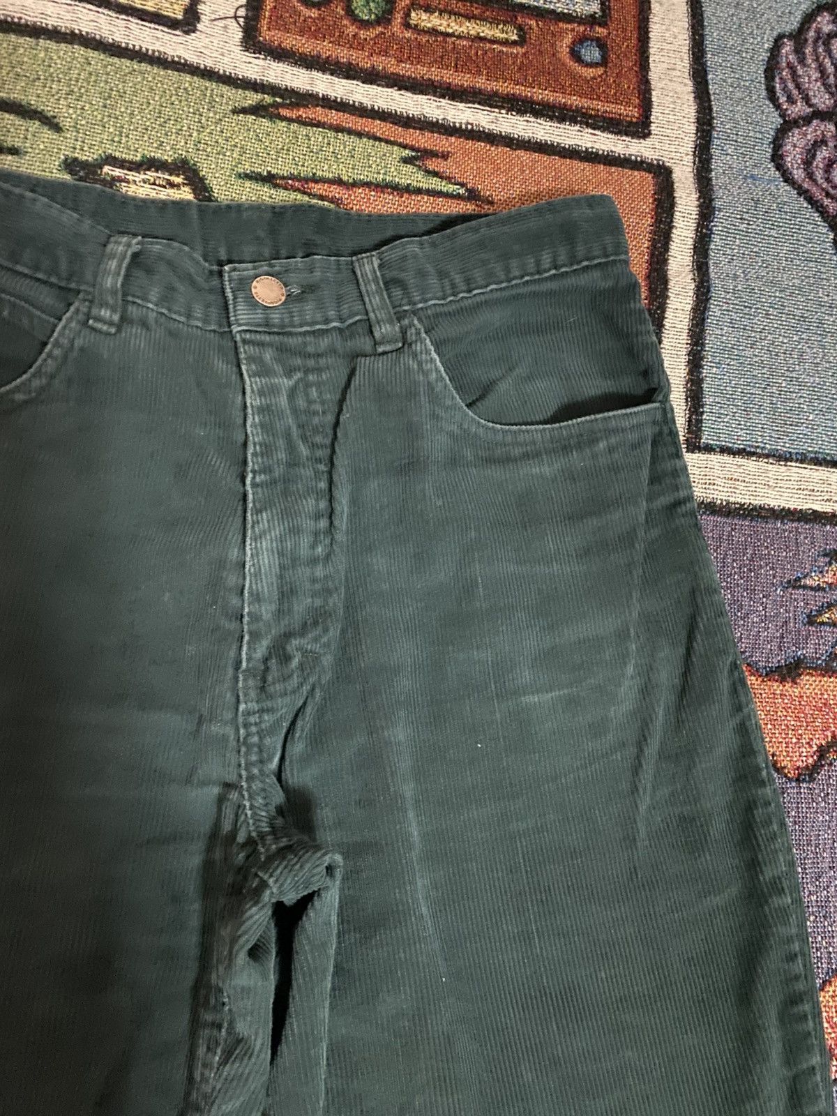 Other RIGOLLETTO GREEN CORDUROY Size US 32 / EU 48 - 2 Thumbnail