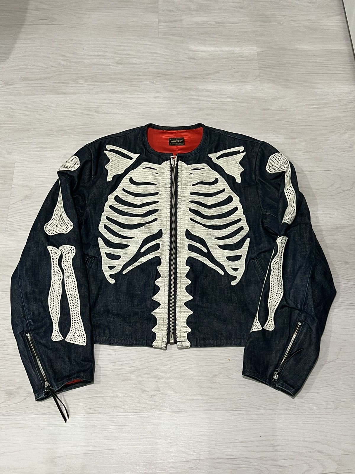 Kapital Kapital Kountry Bones Denim JKT Size US XL / EU 56 / 4 - 1 Thumbnail