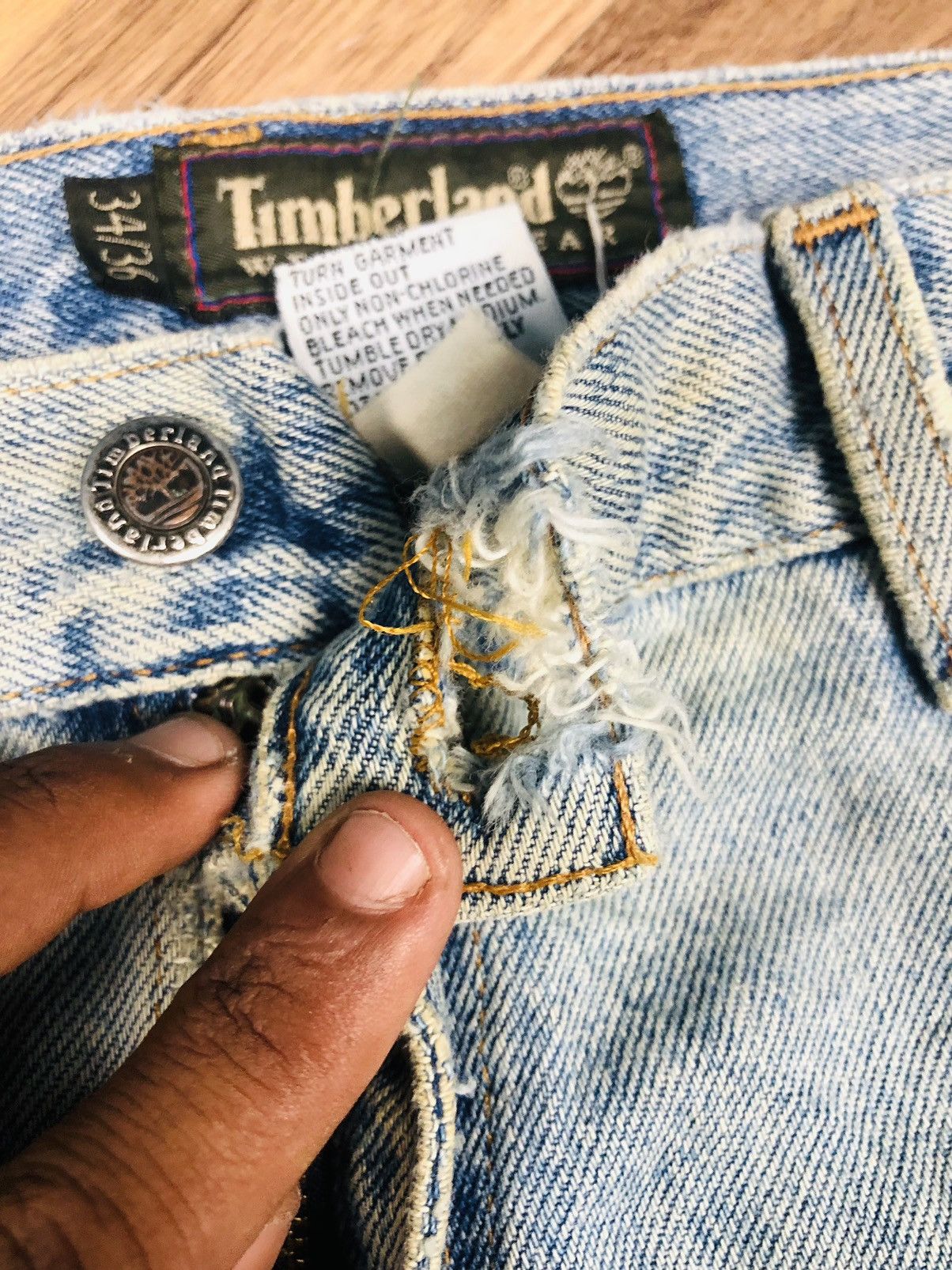 Timberland Timberland Weathergear Jeans (36) Size US 34 / EU 50 - 9 Thumbnail
