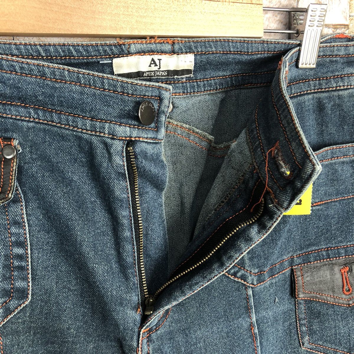 Japanese Brand Apek Japan Blue Denim Pants #A449 Size US 30 / EU 46 - 12 Thumbnail