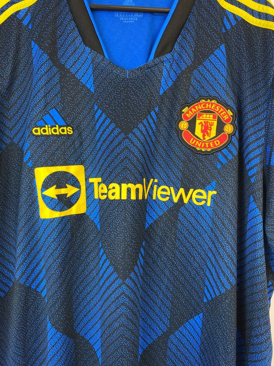 Adidas × Vintage soccer football Manchester United FC Men’s Adidas Jersey Size US XXL / EU 58 / 5 - 2 Thumbnail