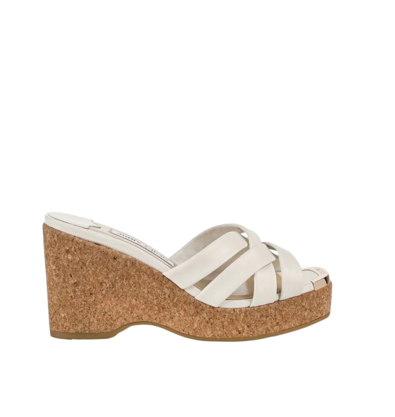 Jimmy Choo Jimmy Choo Maribou 110 Wedges Size US 7.5 / IT 37.5 - 2 Thumbnail