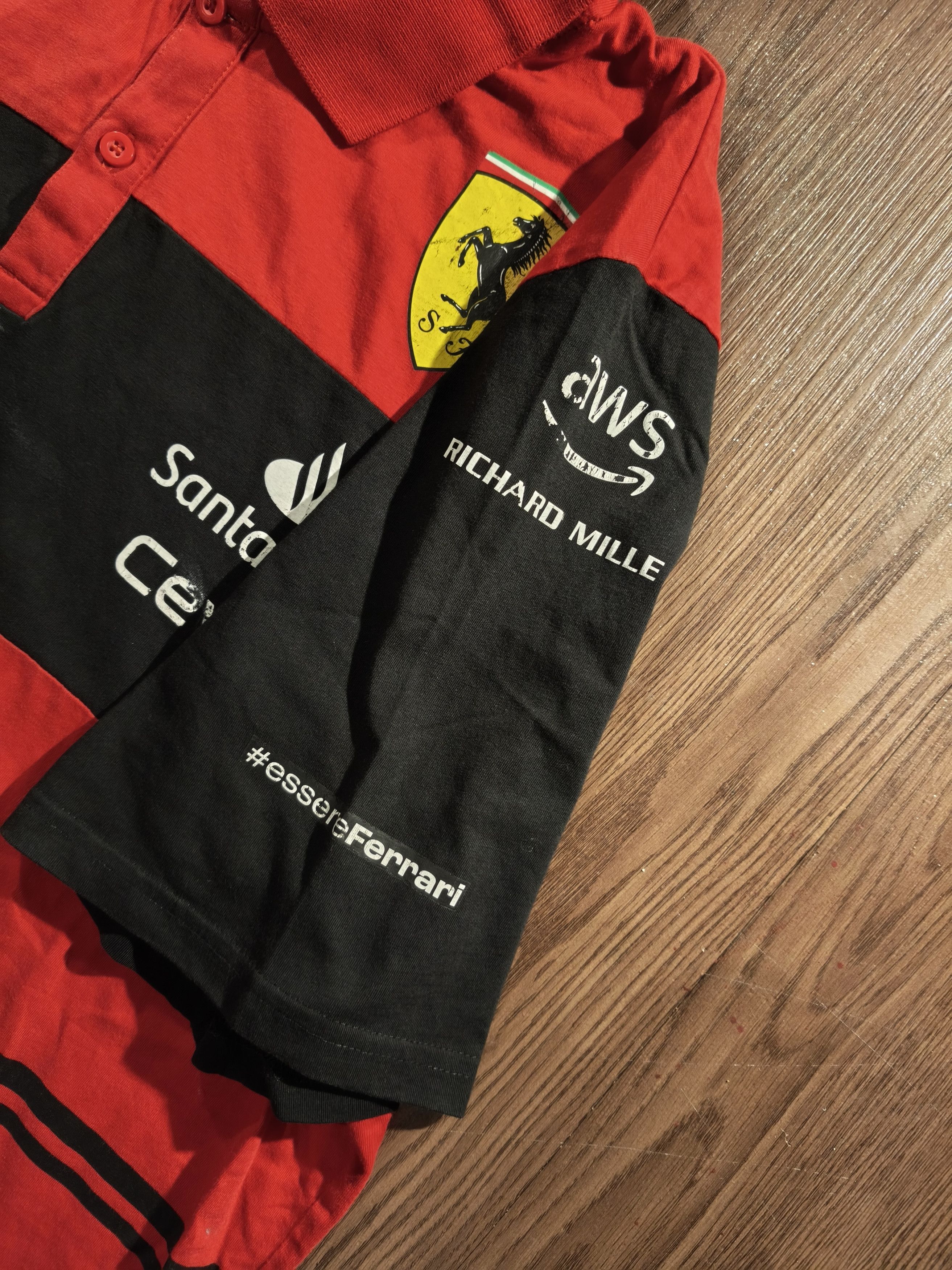 Ferrari × Puma PUMA x Ferrari Racing Polo Shirt Size US XL / EU 56 / 4 - 4 Thumbnail