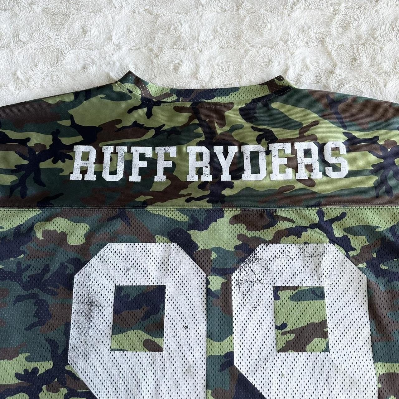 Ruff Ryders RARE Ruff Ryders Jersey Shirt Mens S Green Camo DMX CROPPED Size US S / EU 44-46 / 1 - 5 Thumbnail