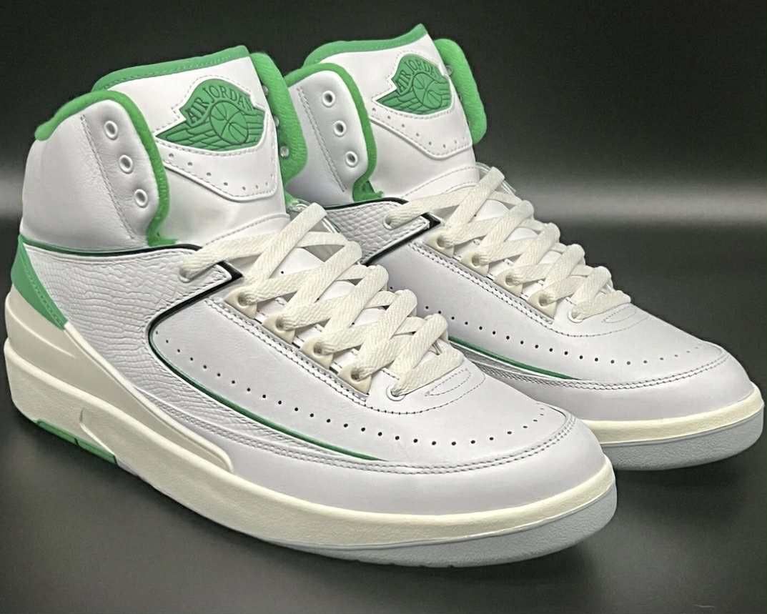 Jordan Brand Air Jordan 2 Retro "Lucky Green" Size US 10 / EU 43 - 2 Thumbnail
