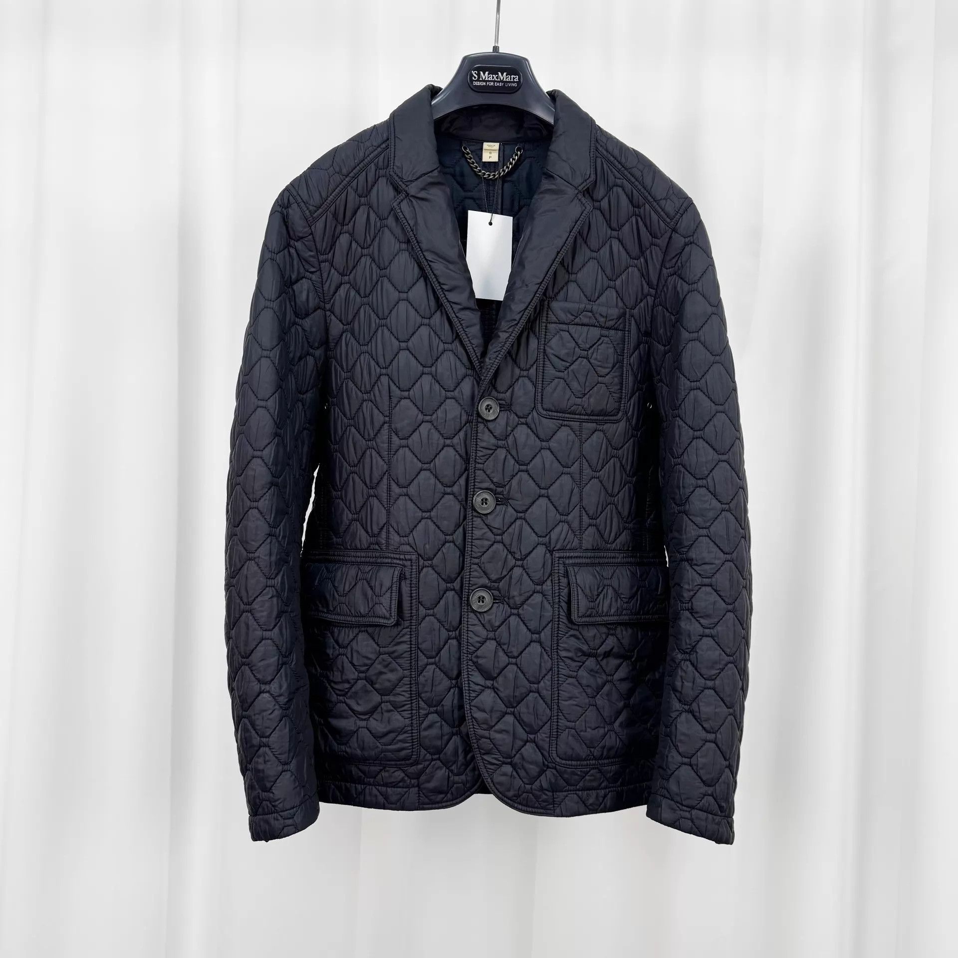 Burberry Burberry quilted leather trim black puffer S mint Size S / US 4 / IT 40 - 1 Thumbnail