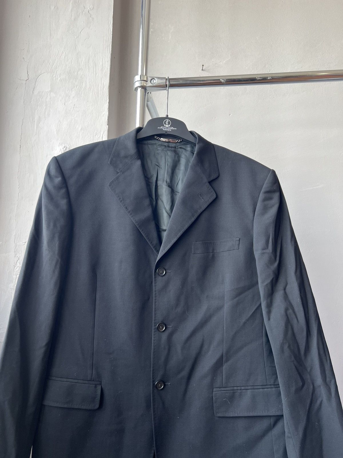 Dolce & Gabbana DOLCE&GABBANA LANA WOOL VINTAGE CLASSIC BLAZER JACKET SZ 54 Size 54L - 4 Thumbnail