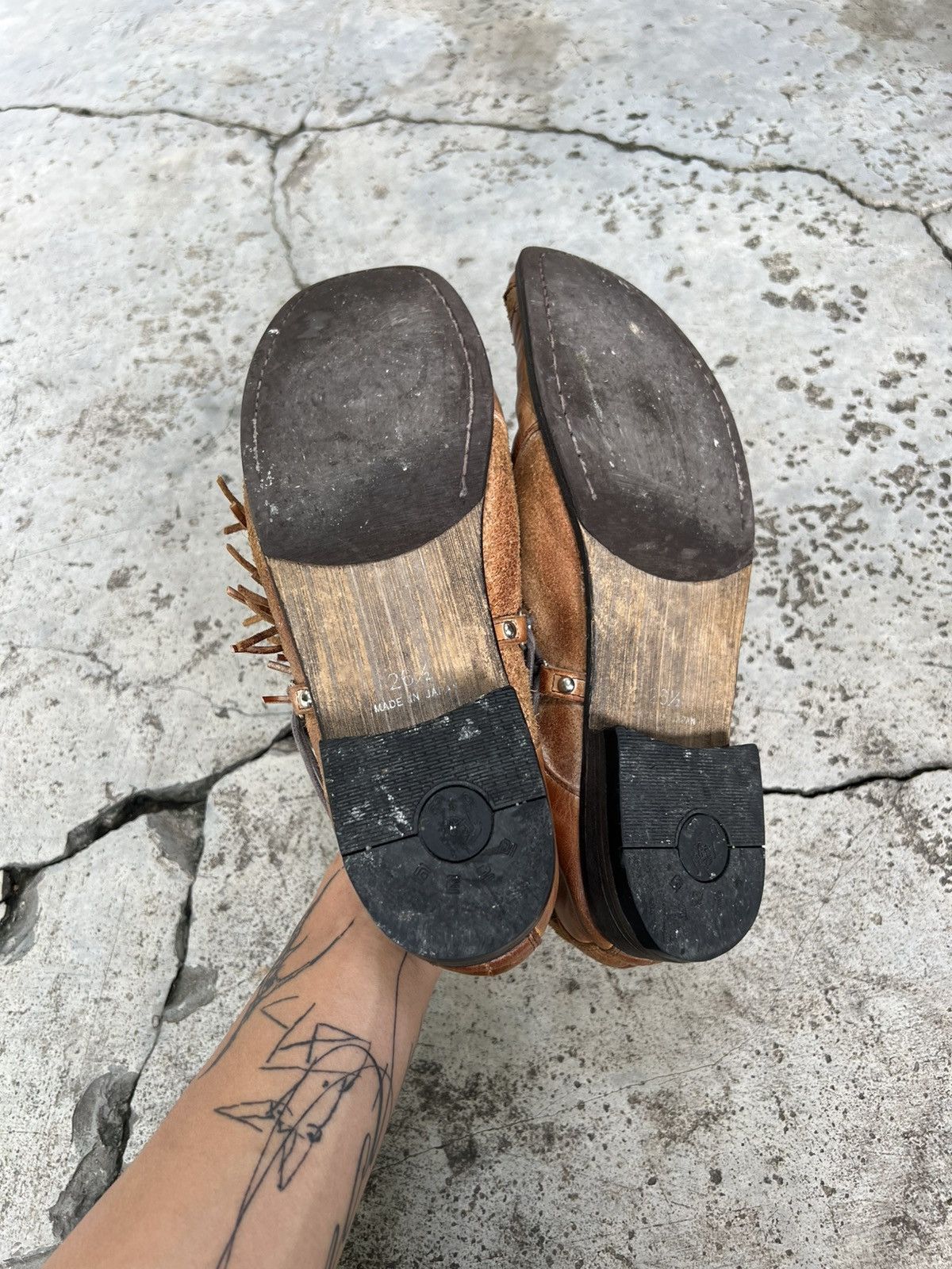 Other Avant Garde* Whoop'ee Japan Leather Boots Size US 10.5 / EU 43-44 - 13 Thumbnail