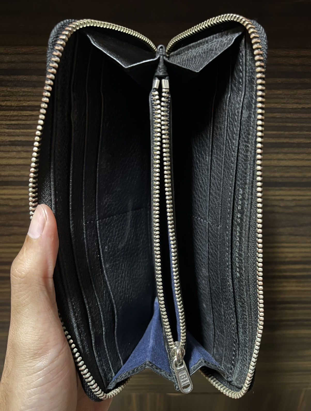 Marc by Marc Jacobs Black Zip-around Long Wallet Size ONE SIZE - 5 Thumbnail