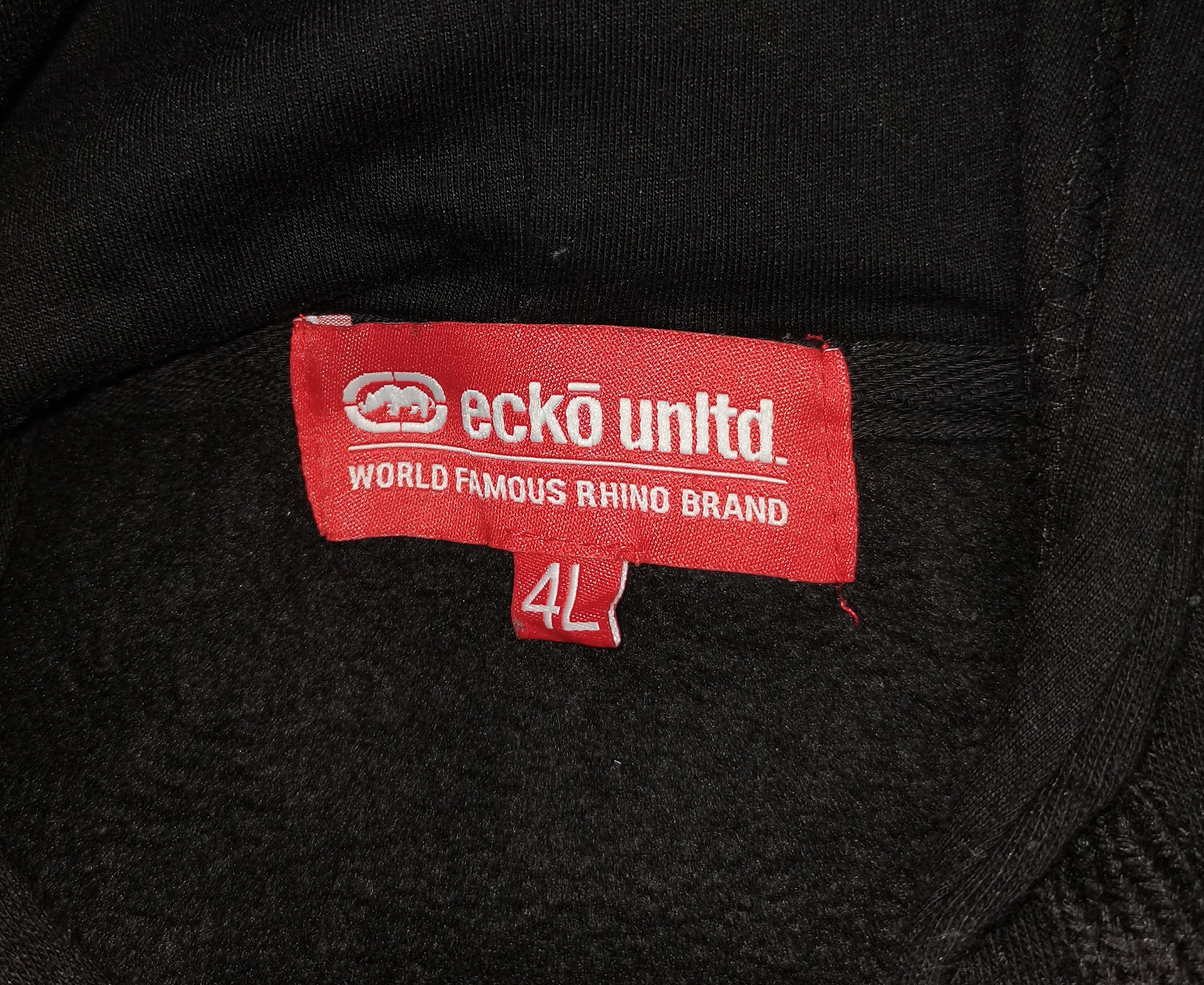 Ecko Unltd. ECKO UNLTD BIG LOGO HOODIE SWEATSHIRT Size US XXL / EU 58 / 5 - 2 Thumbnail