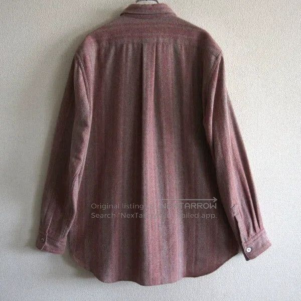 Comme des Garcons Comme Des Garcons Striped wool long-sleeved shirt Size US S / EU 44-46 / 1 - 2 Thumbnail