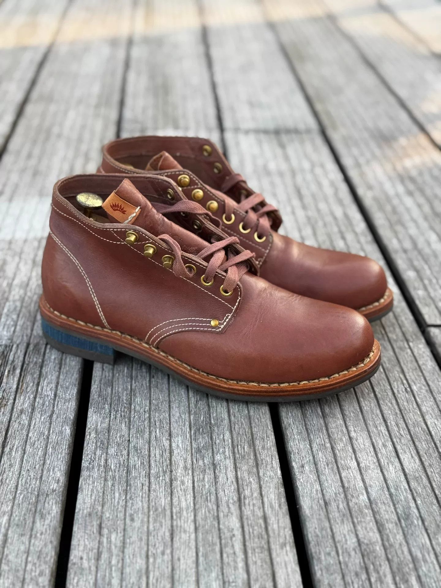 Visvim VISVIM BRIGADIER Men's Work Boots Size US 8 / EU 41 - 1 Thumbnail