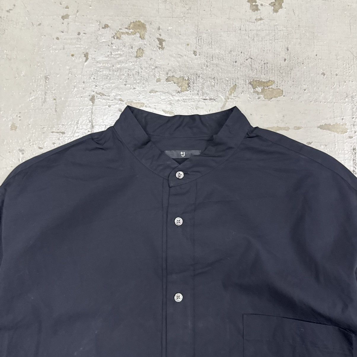 Jil Sander Jil Sander Mandarin Collar Button Ups Size US L / EU 52-54 / 3 - 2 Thumbnail