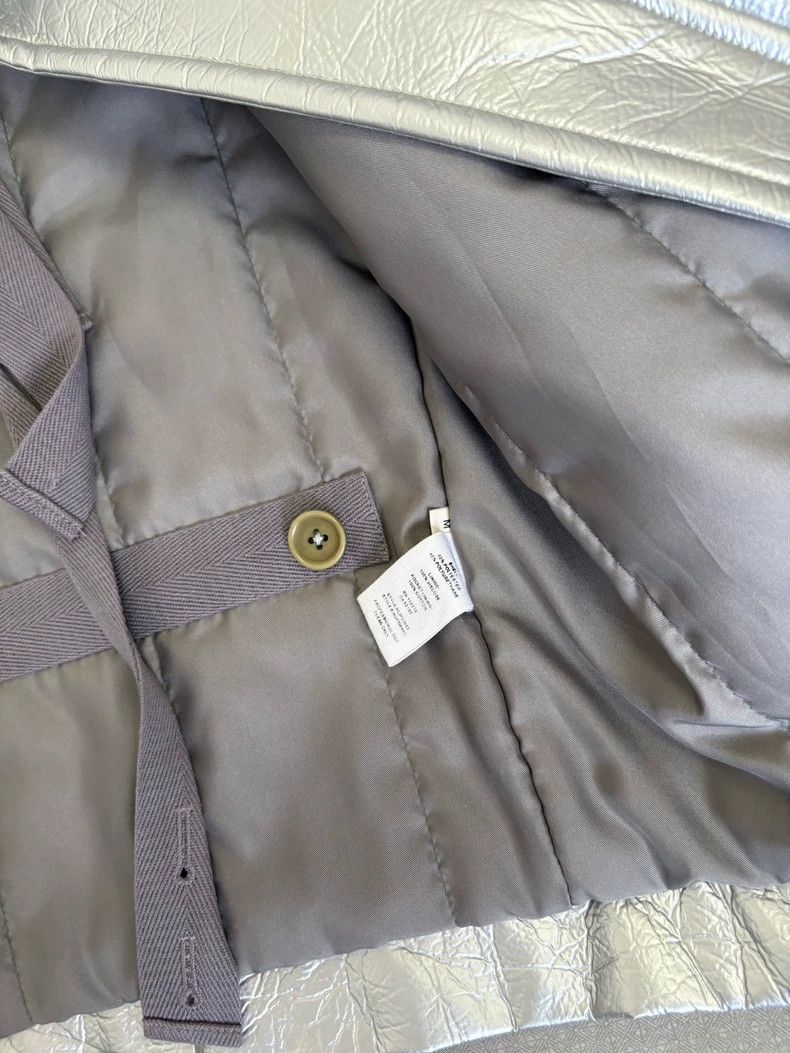 Helmut Lang HELMUT LANG Silver Aerospace jacket Size US M / EU 48-50 / 2 - 5 Thumbnail