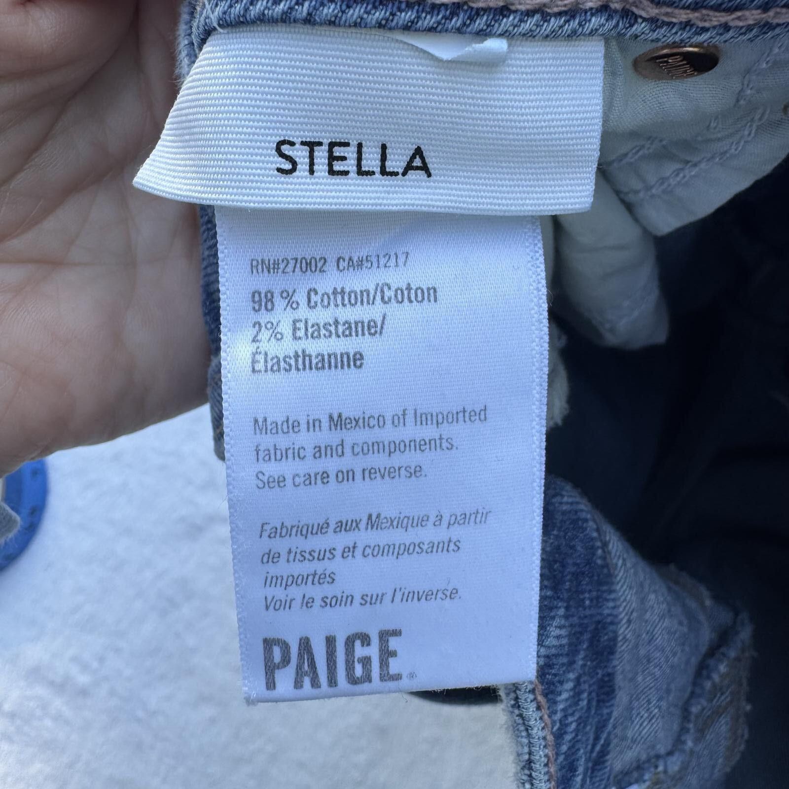 Paige Paige "Stella" Jeans- Size 25 Size 25" / US 0 / IT 36 - 5 Thumbnail