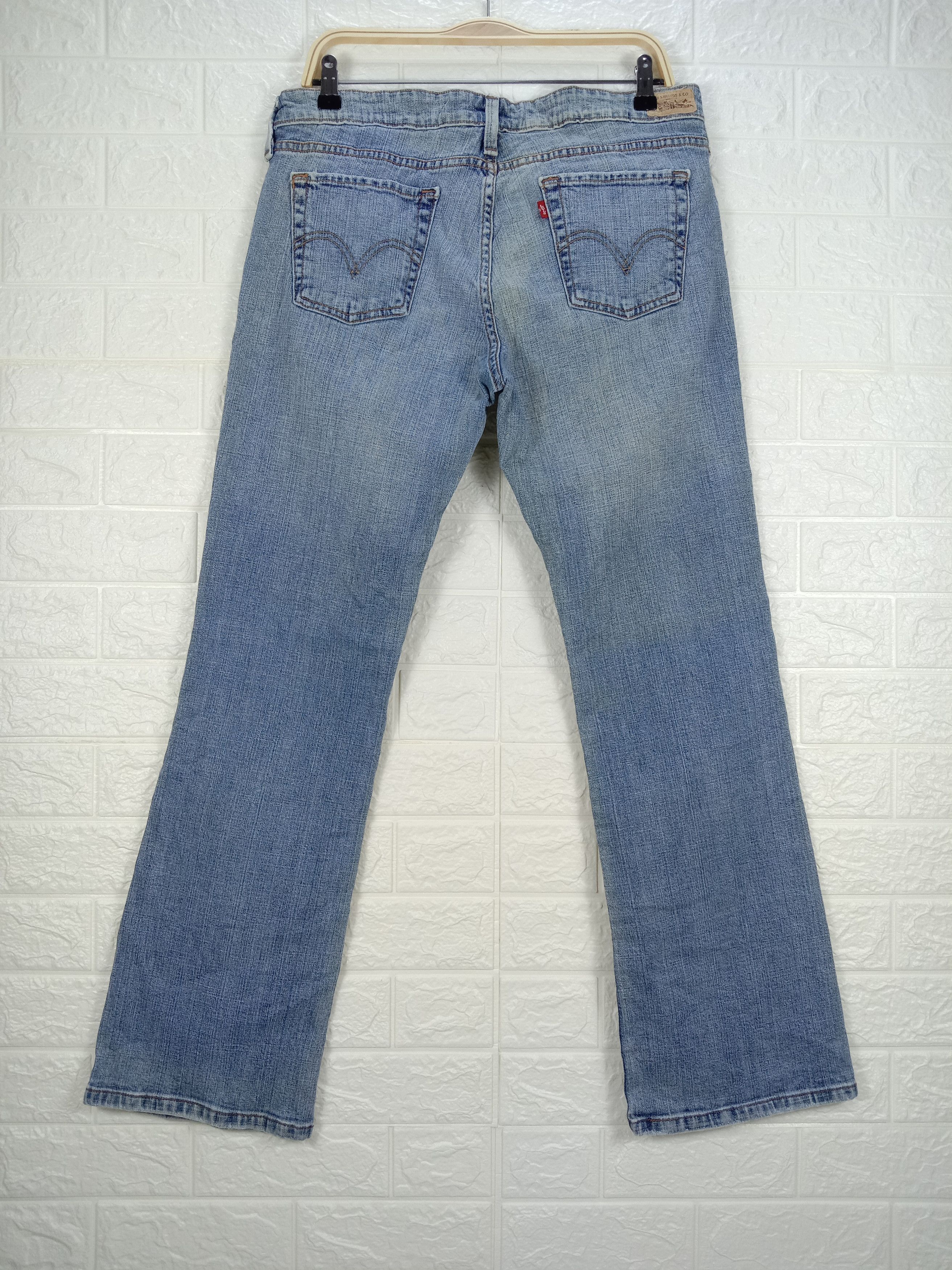 Levi's Vintage Levi's 545 Flare Jeans Light Wash Denim Size US 33 - 5 Thumbnail
