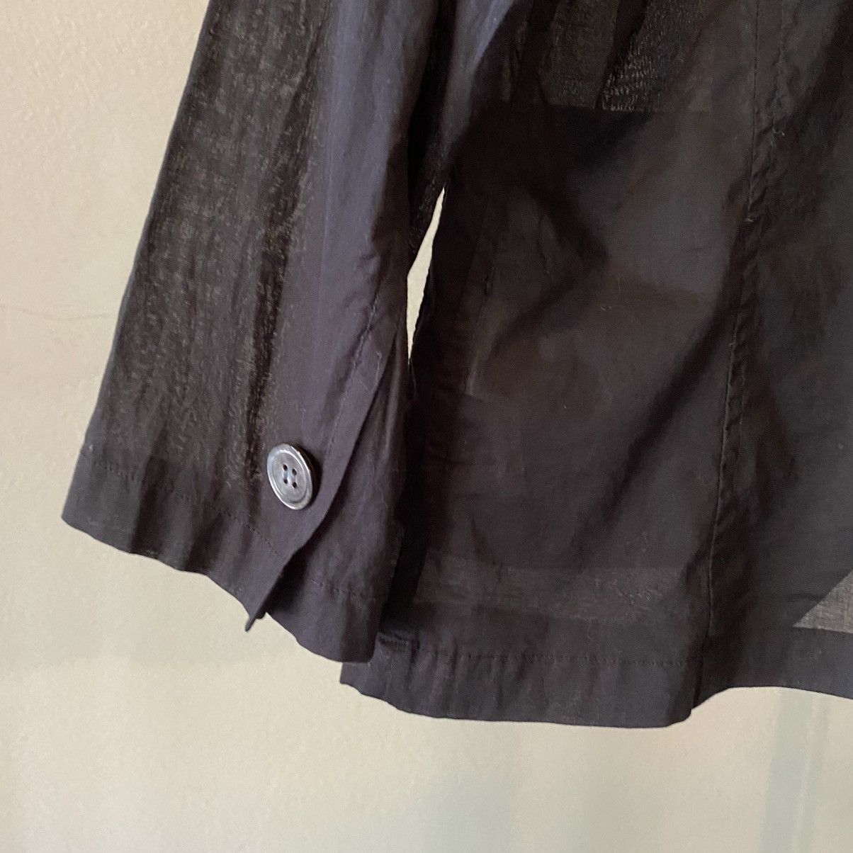 Sunao Kuwahara Sunao Kuwahara Soft Black Blazer Size M / US 6-8 / IT 42-44 - 4 Thumbnail
