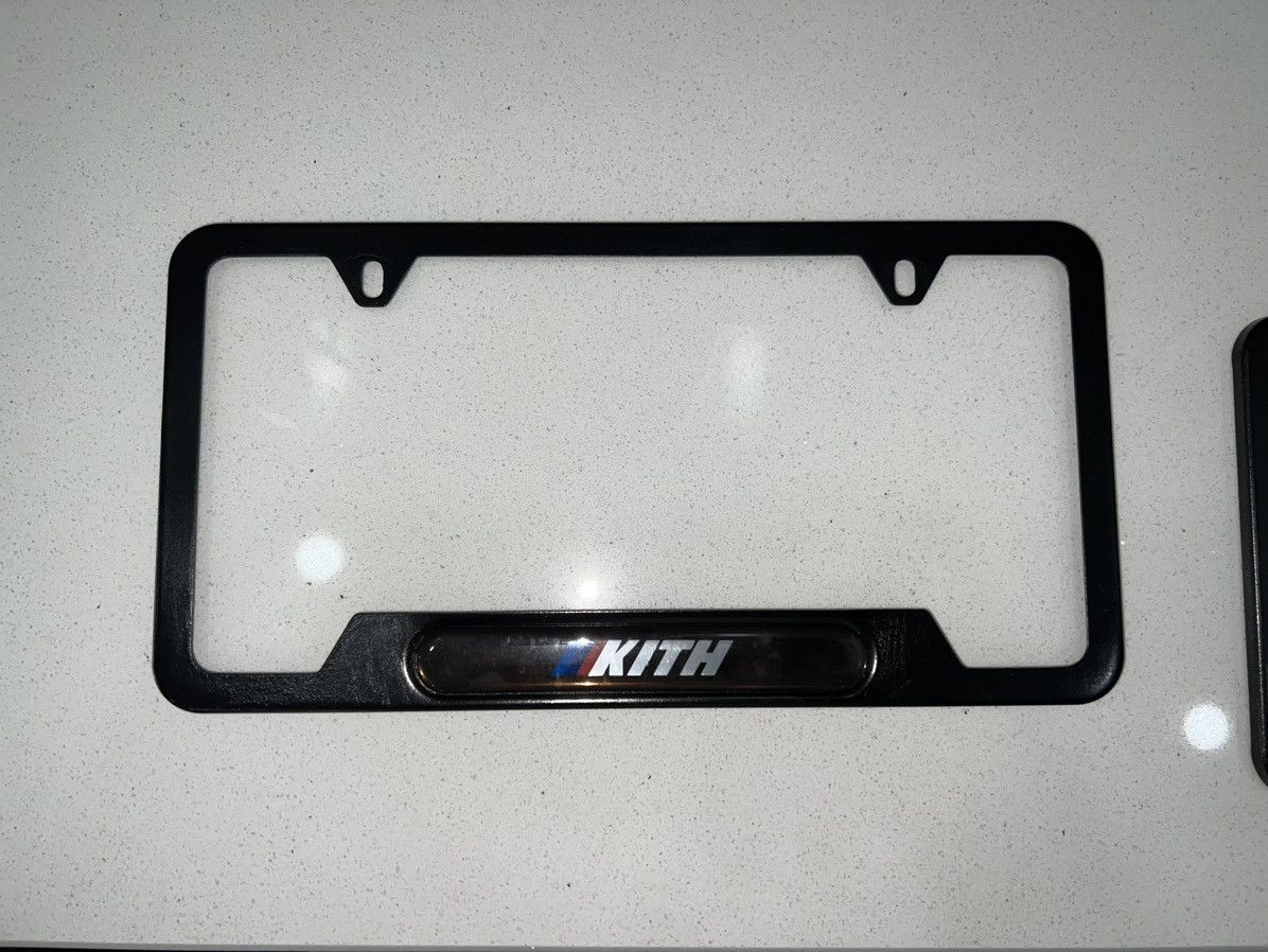 BMW × Kith Kith x BMW OG License Plate Frame Size ONE SIZE - 2 Thumbnail