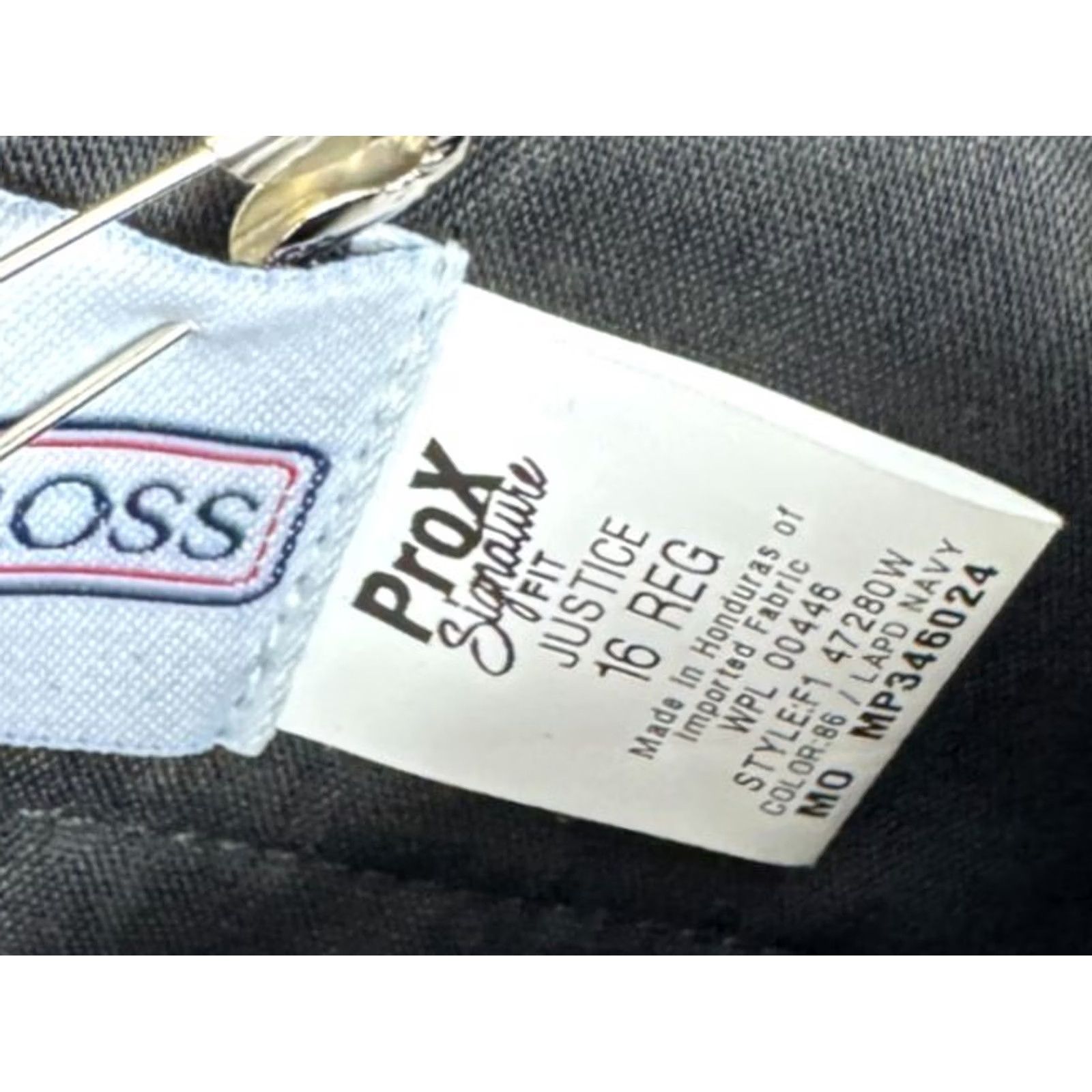 Vintage FLYING CROSS JUSTICE PRO X SIGNATURE SERIES WOMENS 16 REG CREASE PANT LAPD NAVY WOOL FI47280W NEW Size 38" / US 16 / IT 52 - 3 Thumbnail
