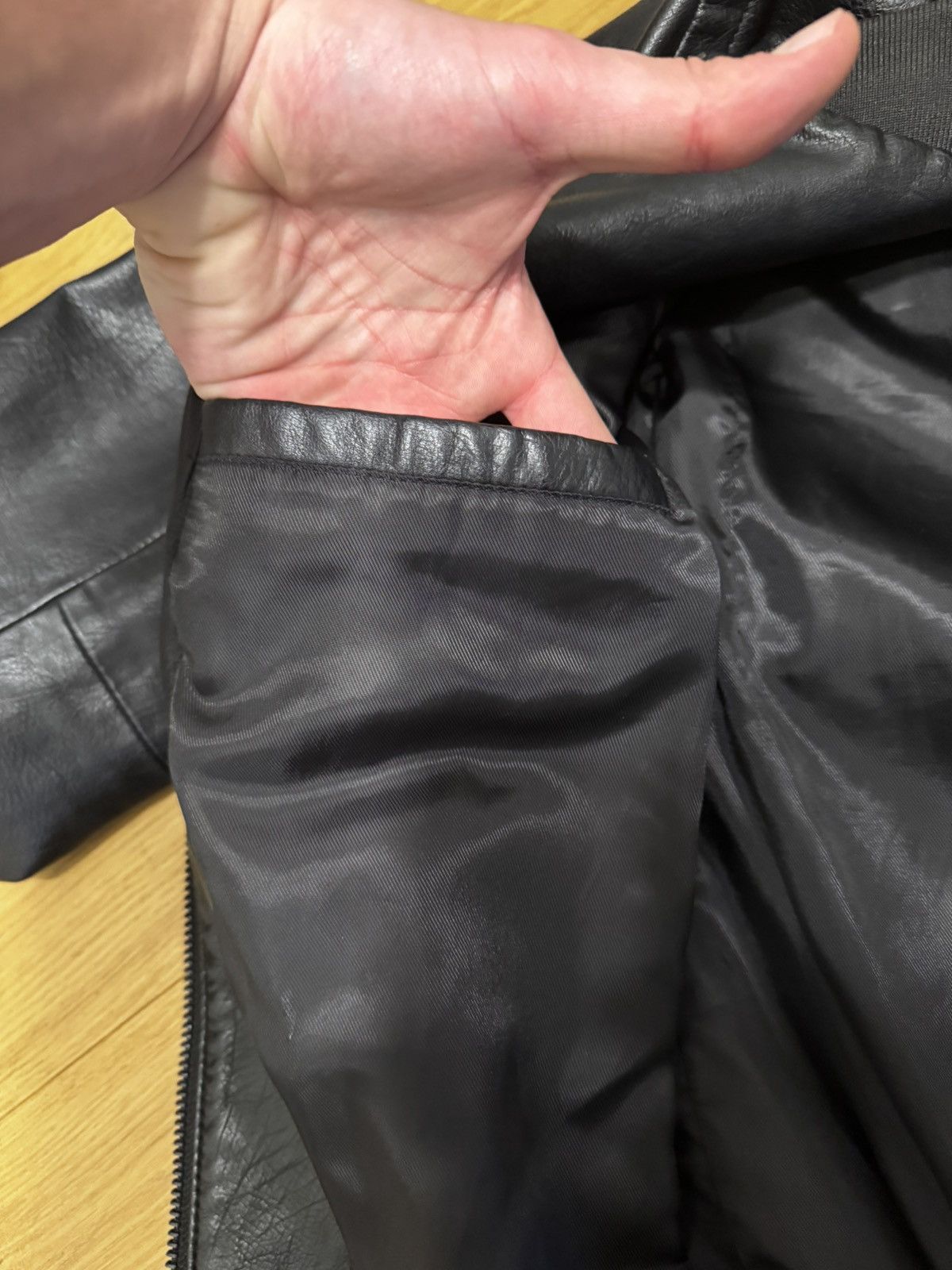 Trussardi Trussardi Leather Jacket Size US M / EU 48-50 / 2 - 7 Thumbnail