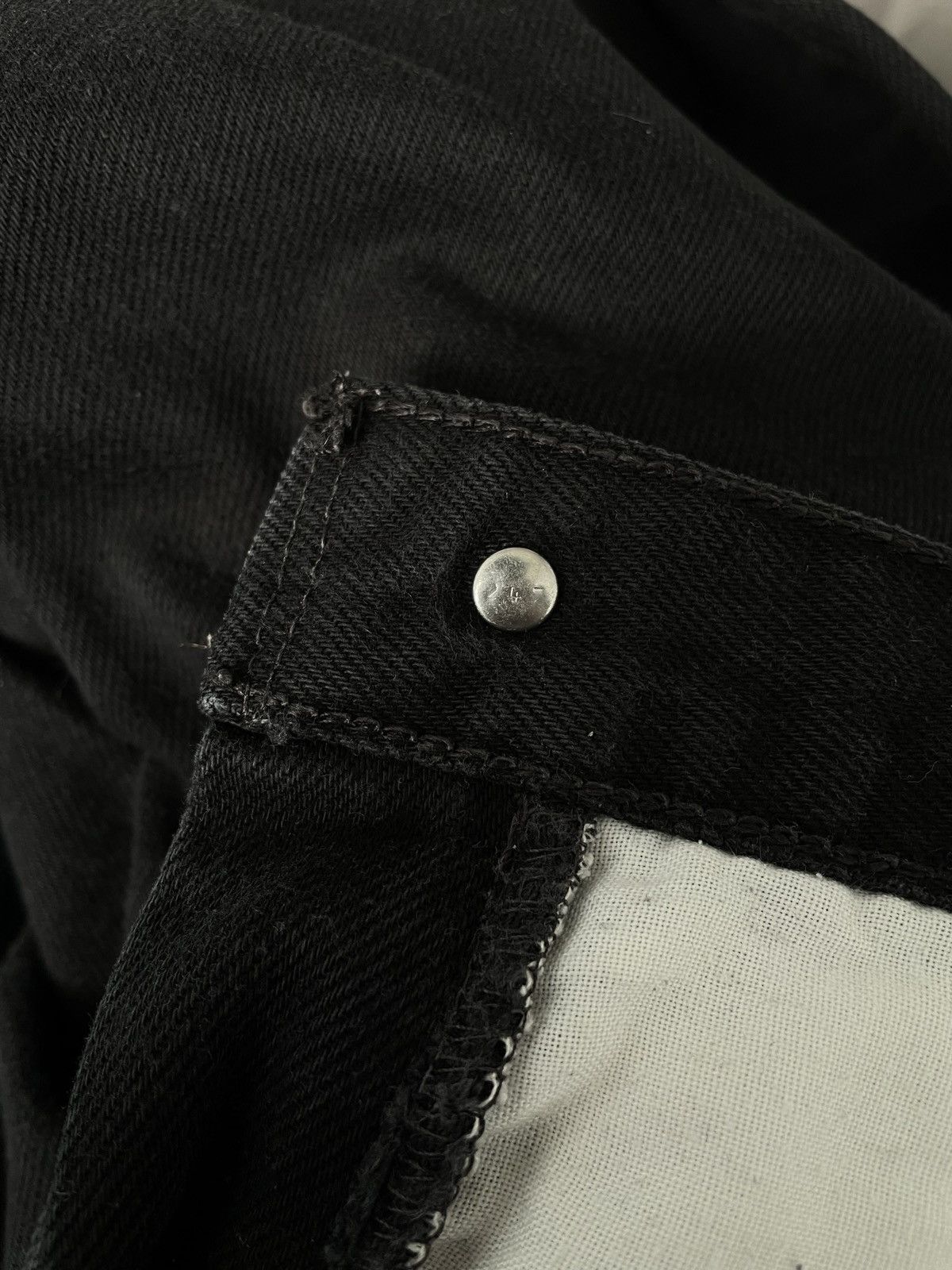 Levi's × Vintage Levi’s Vintage 80s Black Denim Jeans Trousers Orange Tab Size US 30 / EU 46 - 11 Thumbnail