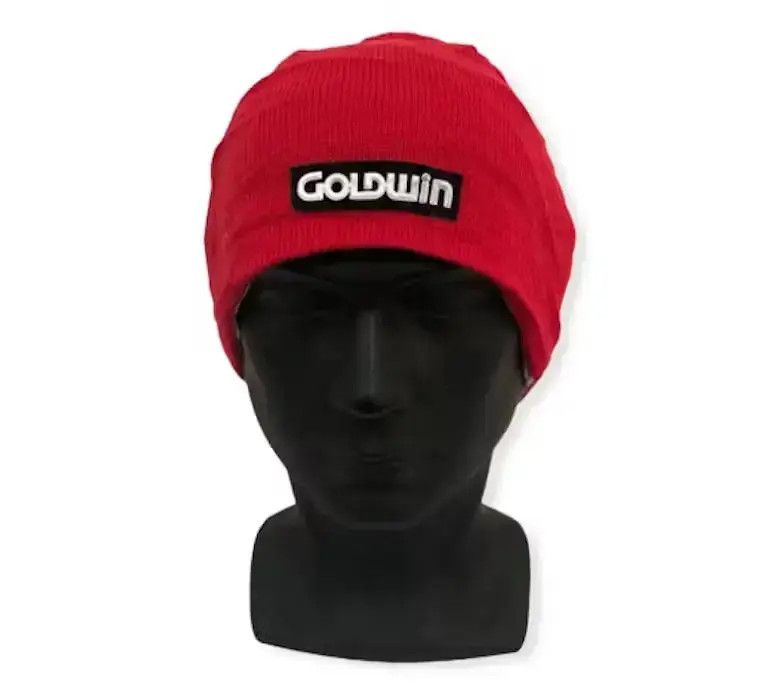 Goldwin Vintag Goldwin Spell Out Beanie Hat Size ONE SIZE - 1 Thumbnail