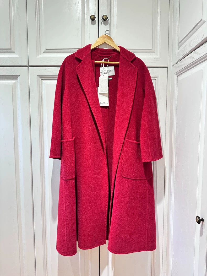Max Mara Max Mara Red cashmere coat Size XS / US 0-2 / IT 36-38 - 1 Thumbnail