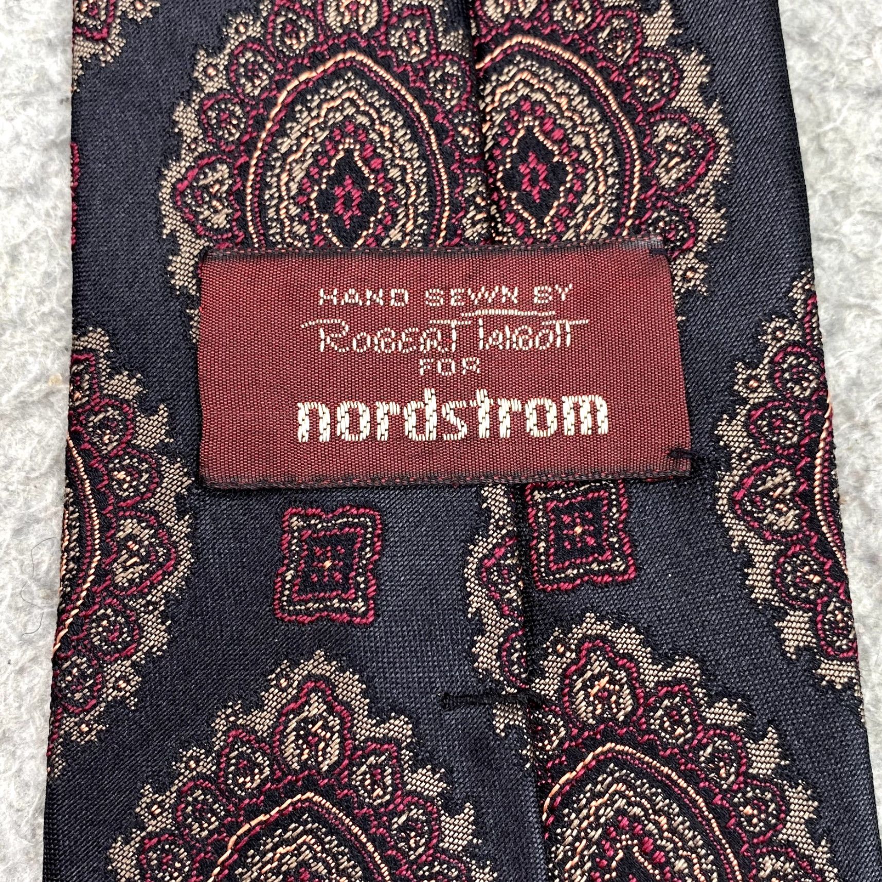 Robert Talbott Robert Talbott Nordstrom Men's Silk Necktie Paisley Hand Sewn Corpcore Business Size ONE SIZE - 3 Thumbnail