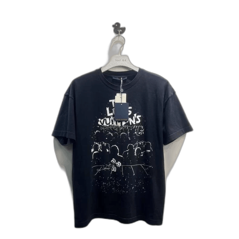 Louis Vuitton LV Louis Vuitton Concert Logo Short Sleeve Tee -2505 Size US M / EU 48-50 / 2 - 1 Thumbnail