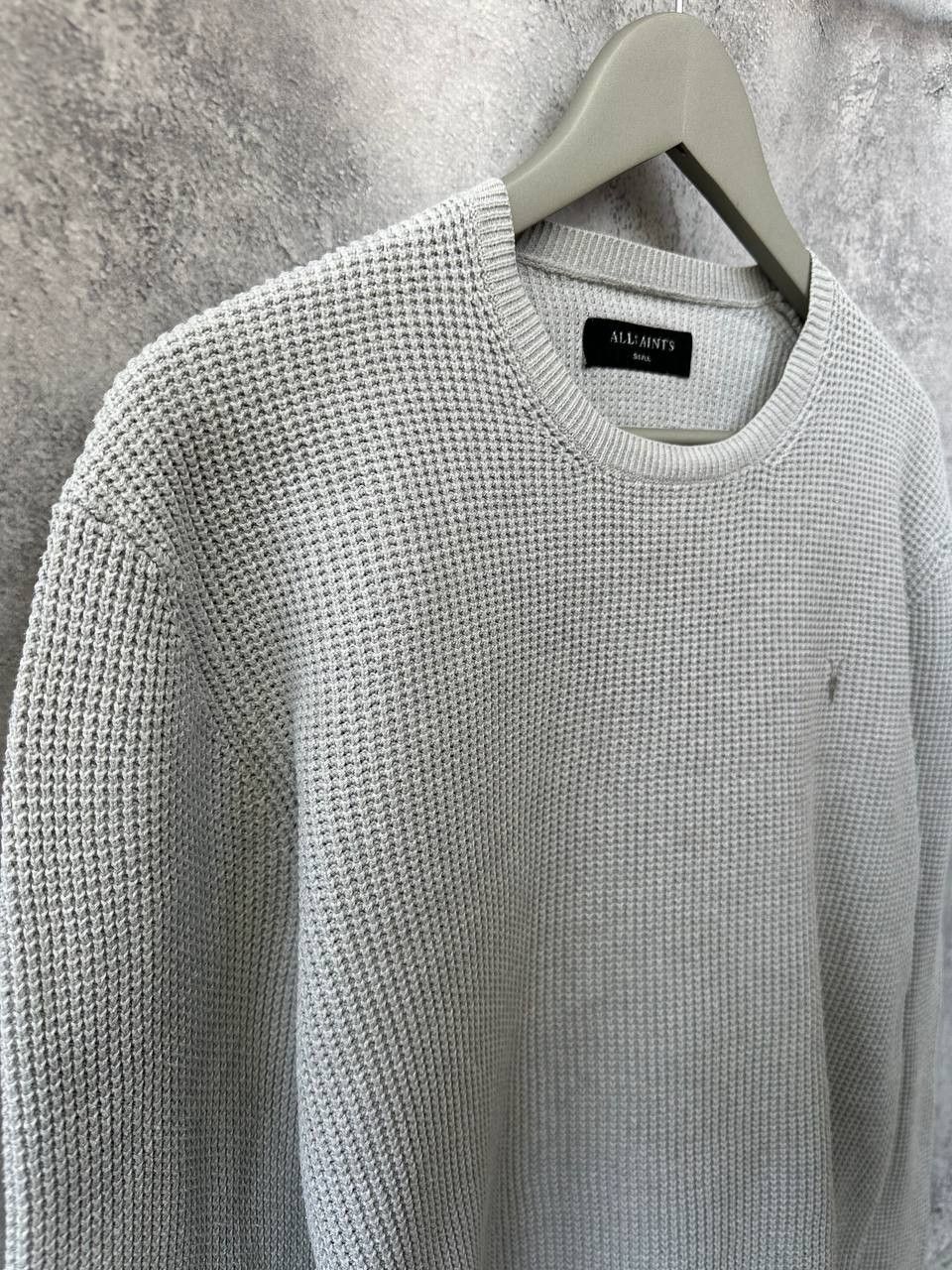 Allsaints ALLSAINTS Trias Crew Neck Waffle Sweater Pullover Size US S / EU 44-46 / 1 - 4 Thumbnail