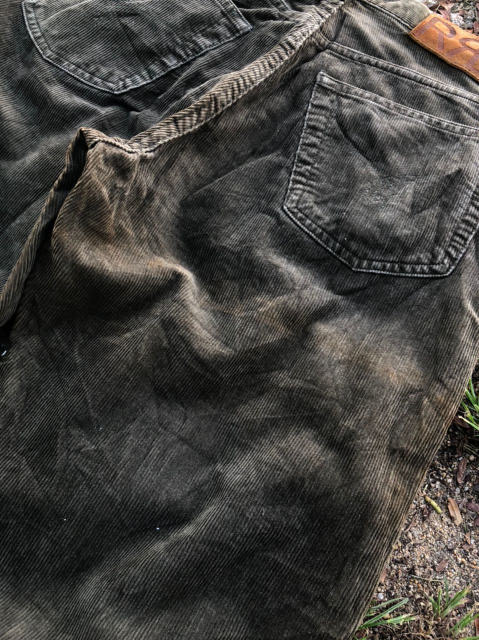 Ralph Lauren Rare🔥 Vintage RRL Ralph Lauren Corduroy Pants Size US 31 - 10 Thumbnail