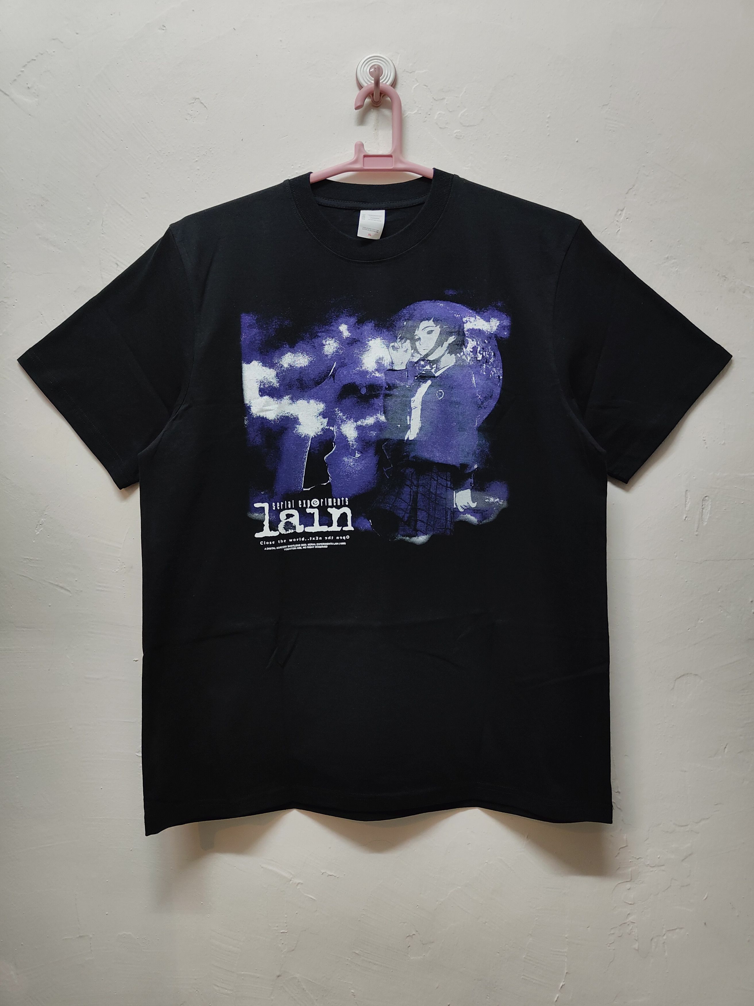 Anime Serial Experiments Lain The Files T-shirt Size US XL / EU 56 / 4 - 1 Thumbnail