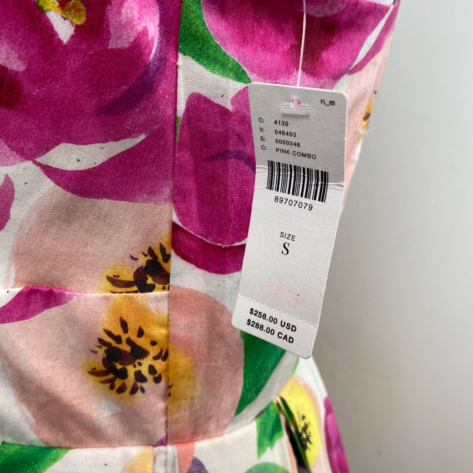 Anthropologie Hutch Floral Garden Cutout Balloon Midi Dress Garden NWT Size S / US 4 / IT 40 - 8 Thumbnail