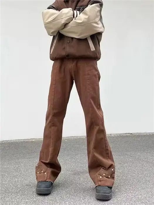 VIBE Vintage Pantalon trousers Flare Denim Size US 36 / EU 52 - 1 Thumbnail