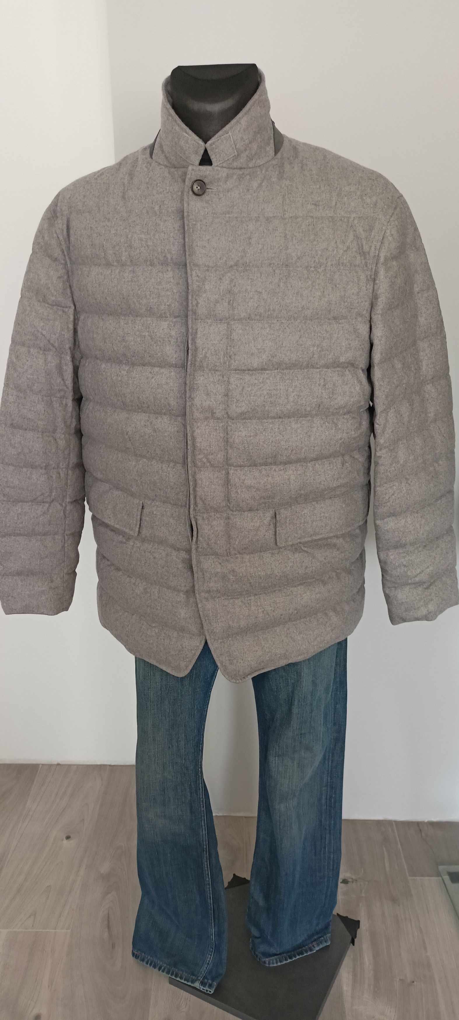Ermenegildo Zegna Ermenegildo Zegna Cashmere Down Jacket 56R Size US XL / EU 56 / 4 - 6 Thumbnail