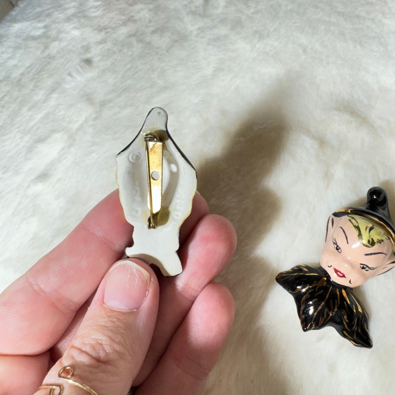 NBDN Nobrandedon VTG ceramic pixie pins Size ONE SIZE - 6 Thumbnail