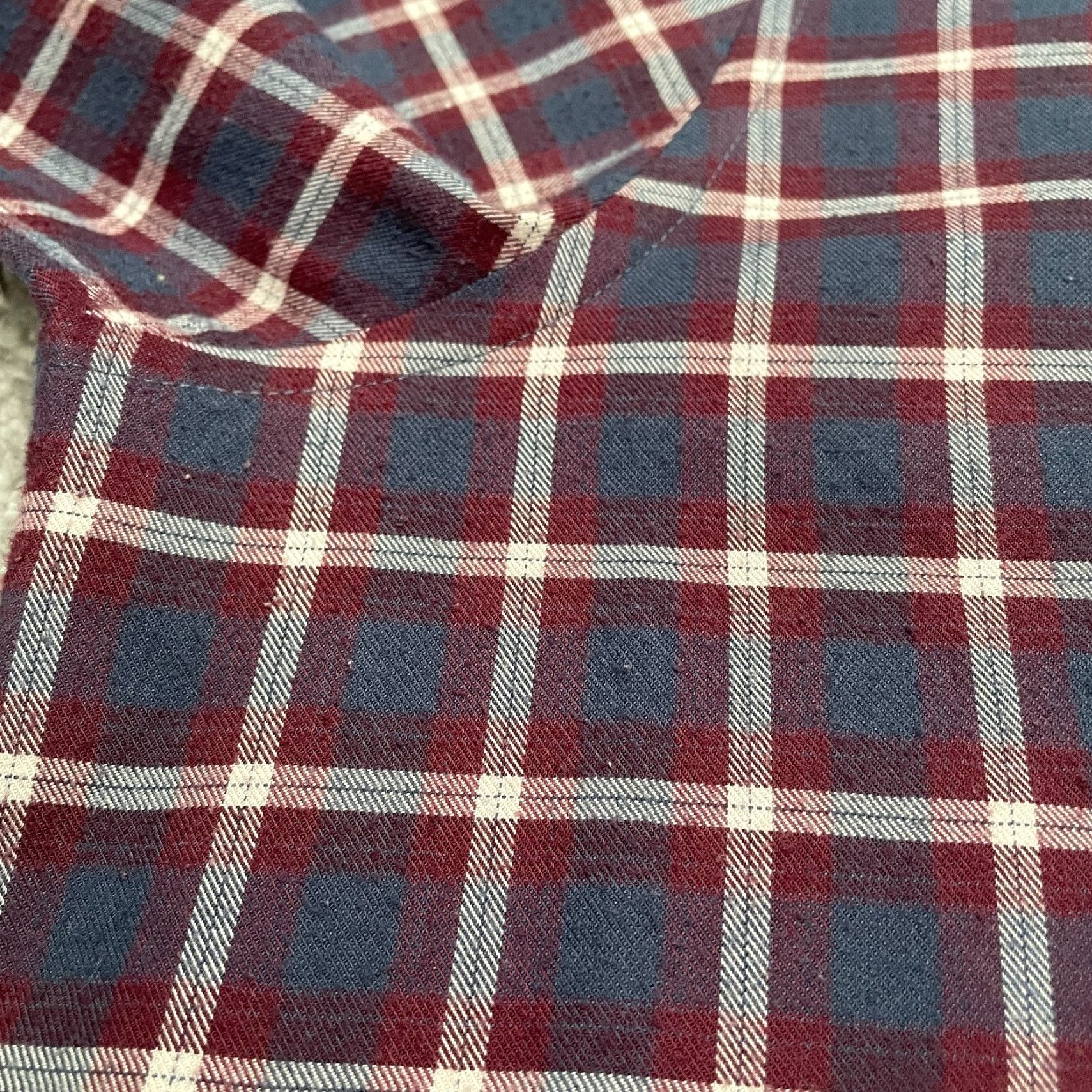 UNTUCKit UNTUCKit Flannel Shirt Mens XXL Multicolor Plaid Long Sleeve Button Down Casual Top Size US XXL / EU 58 / 5 - 5 Thumbnail
