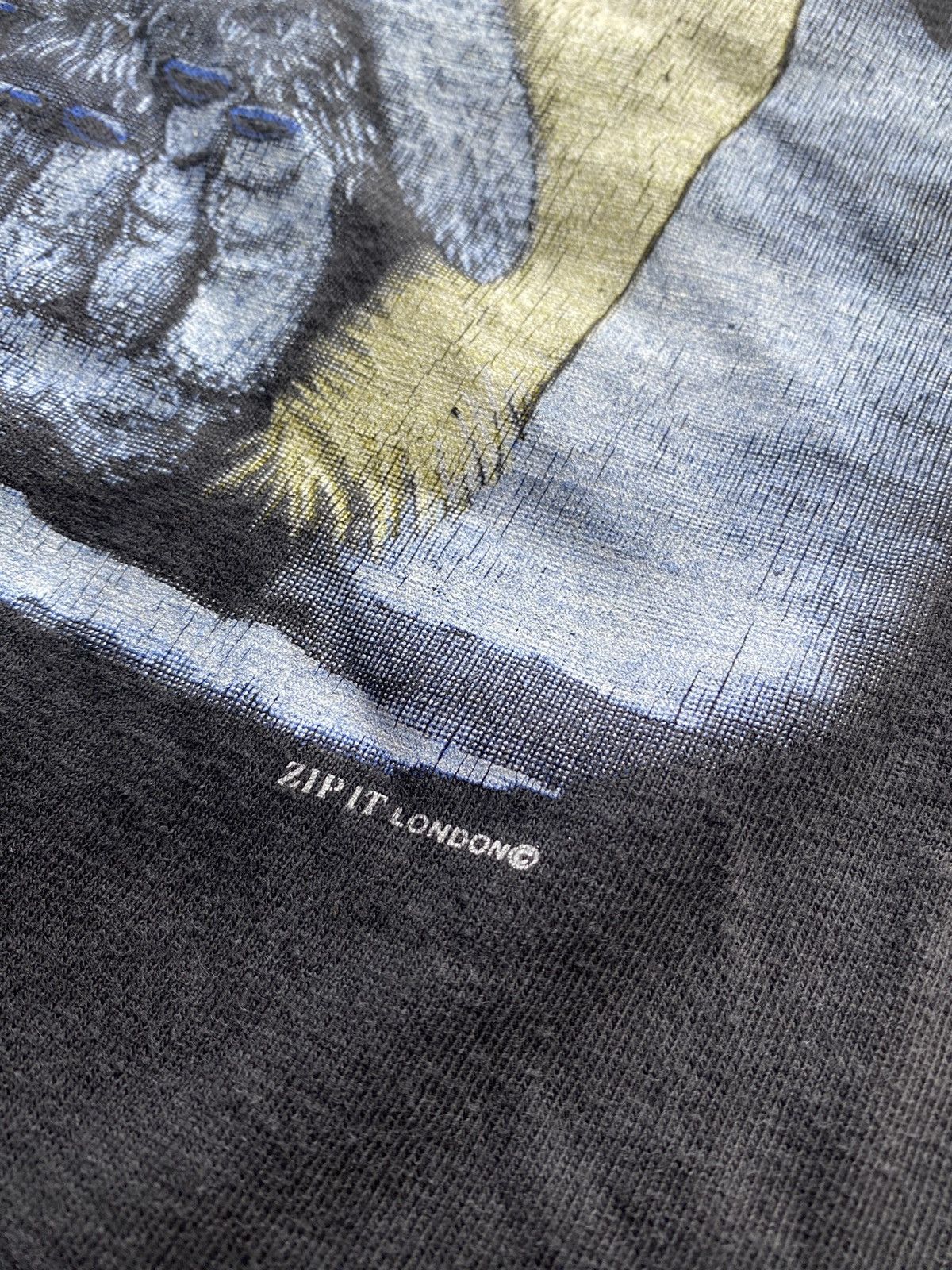 Other × Vintage 90s🔥Save The Penguin Humor Zip It Pink Floyd Style T shirt Size US XL / EU 56 / 4 - 5 Thumbnail