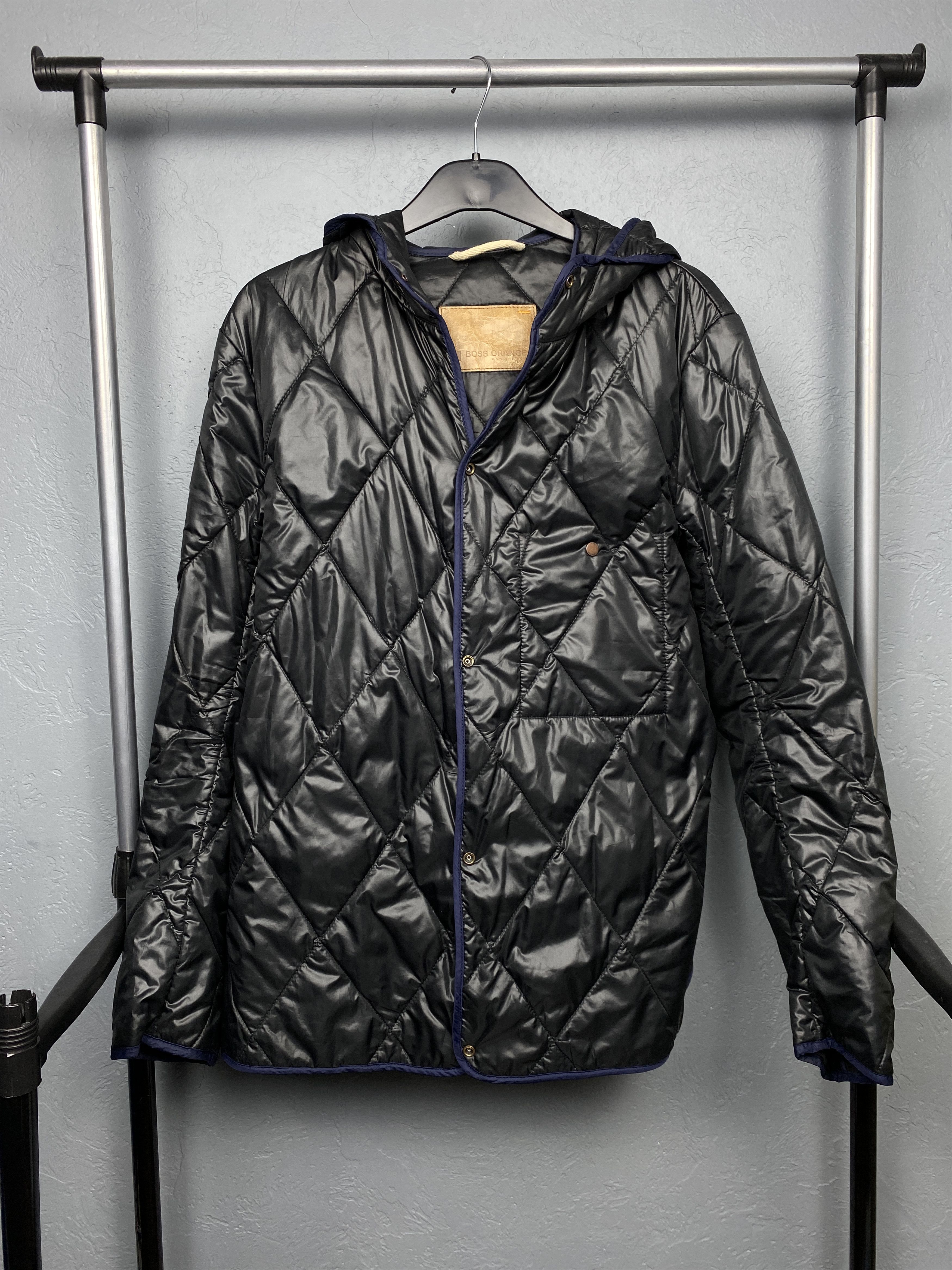 Hugo Boss × Vintage Hugo Boss Orange Vintage Mens 3 in 1 Jacket with lining Size US L / EU 52-54 / 3 - 14 Thumbnail