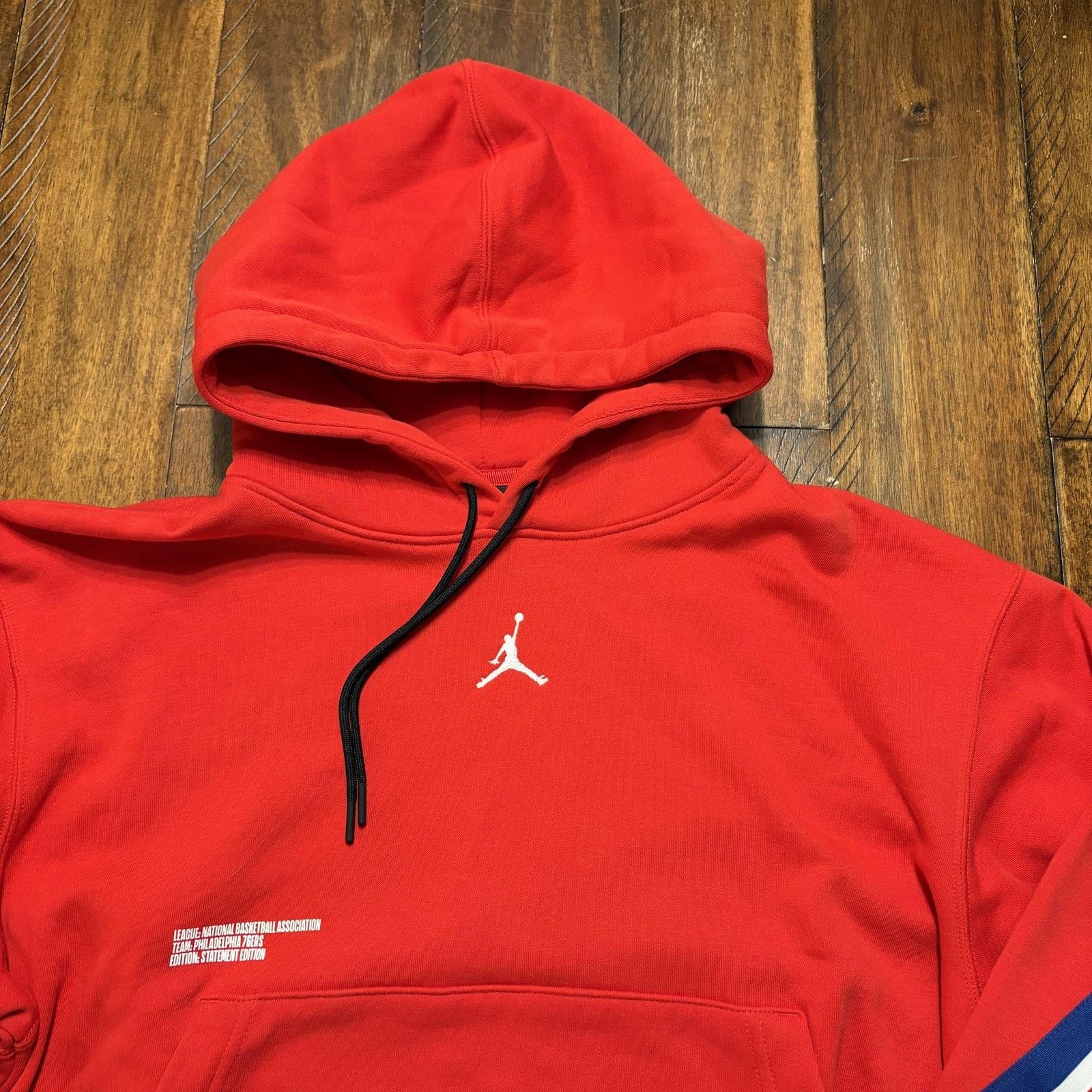 Nike Philadelphia 76ers Hoodie Womens Large Red NBA Basketball Size US L / EU 52-54 / 3 - 3 Thumbnail