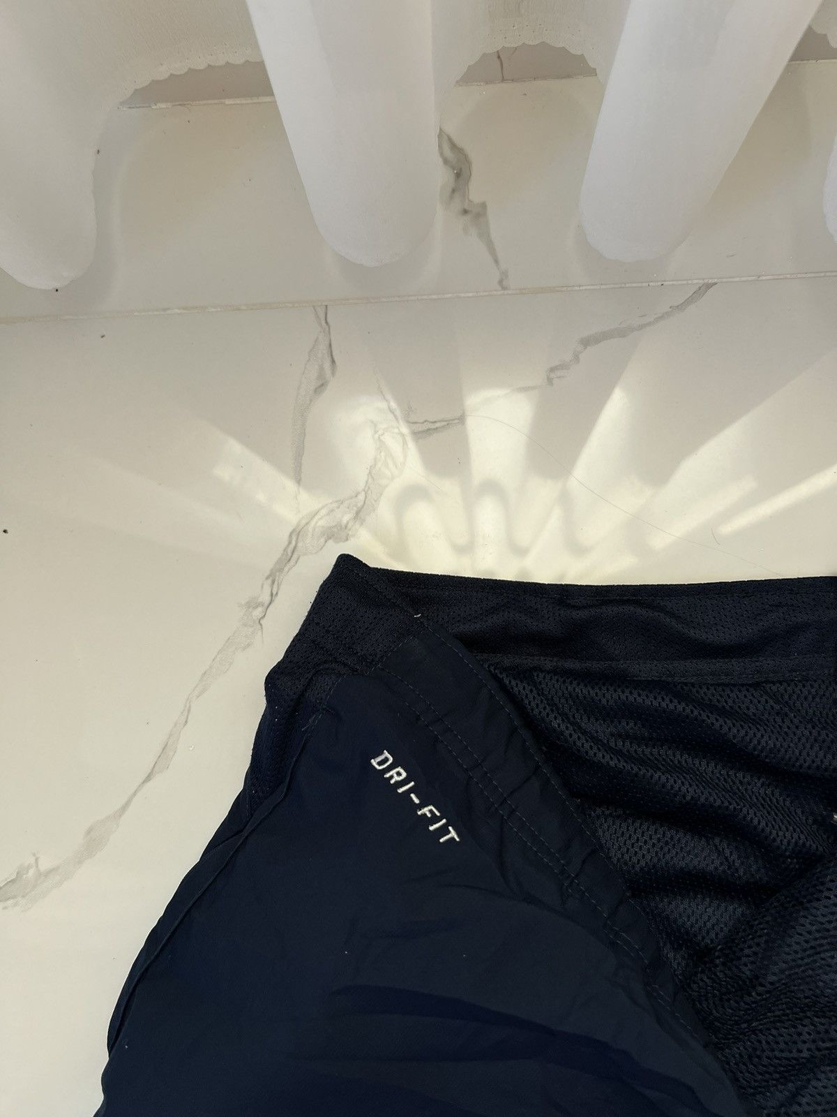 Nike × Vintage 90’s NIKE DRI FIT GORPCORE SWOOSH LOGO BAGGY TRACK PANTS Size US 36 / EU 52 - 4 Thumbnail