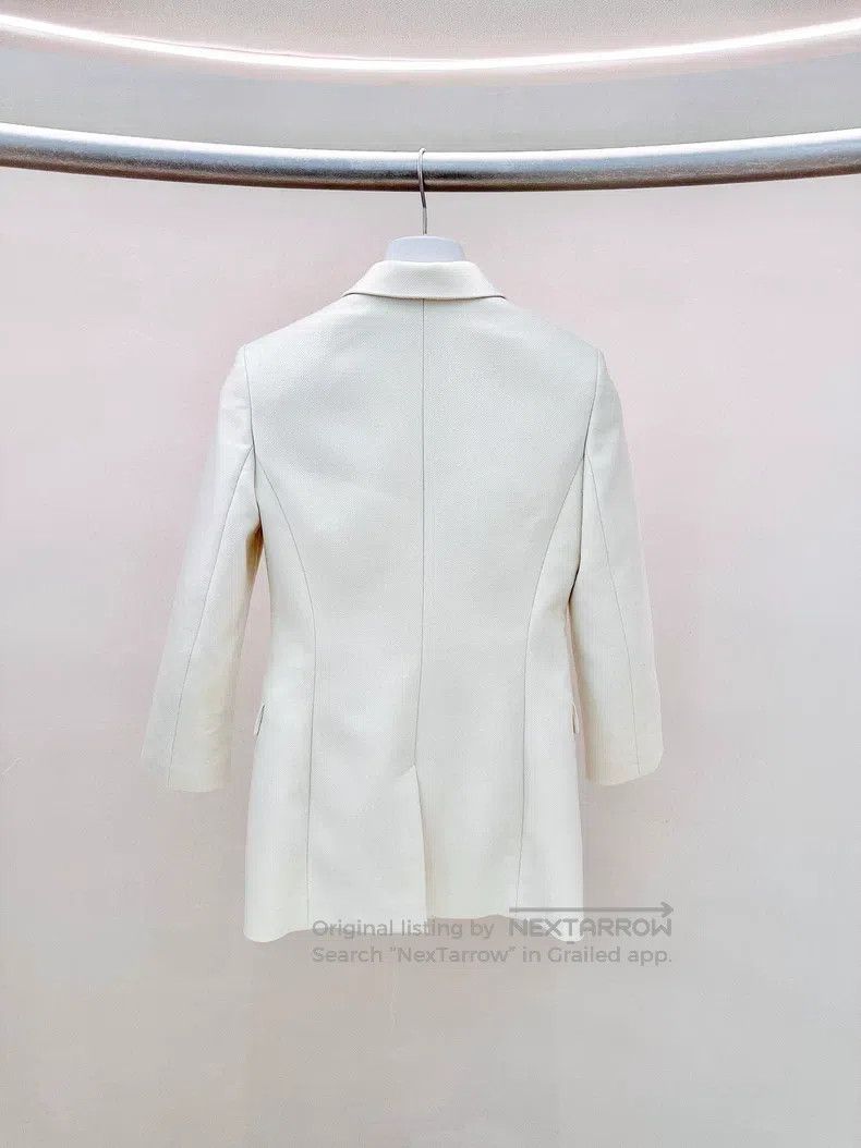 Hermes Hermes White coat Size XS / US 0-2 / IT 36-38 - 2 Thumbnail