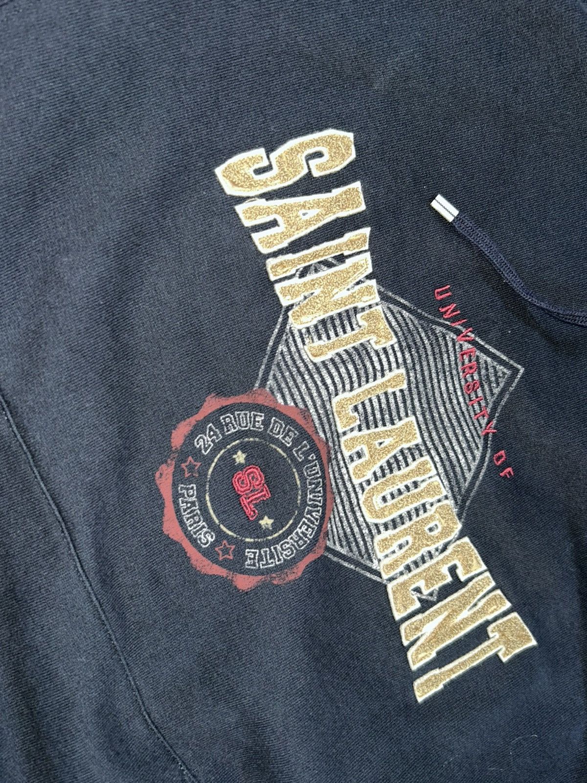 Saint Laurent Paris Saint Laurent University of Saint Laurent Hoodie Size US XS / EU 42 / 0 - 2 Thumbnail